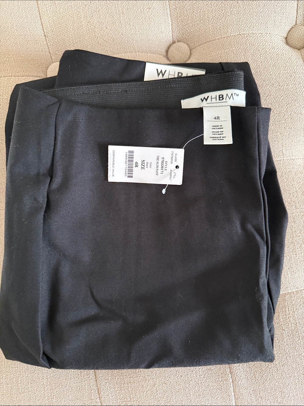 White House Black Market Black women’s Dress Pants - Slim Fit